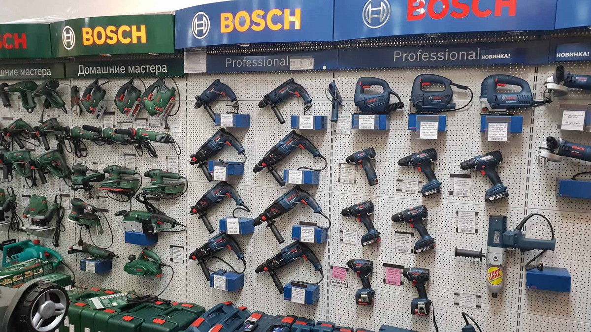 Инструмент фирмы Bosch в магазине ТолокА!