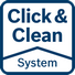 Система Click & Clean – 3 основных преимущества Хороший обзор рабочей зоны: работа идет быстрее, а результаты становятся точнее Вредная пыль мгновенно удаляется: защита твоего здоровья Уменьшение количества пыли: увеличение срока службы инструмента и принадлежностей бош GWS 24-300 J (0.601.364.800) купить в бобруйске, болгарка в бобруйске, угловая шлифовальная машинка bosch(бош)